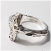 Image 2 : Silver Ring (~Size 5.5)(Ring is resizable for $40) (~length 0 inches), Suggested Retail Value $80