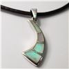 Image 1 : Silver W/ Cord Pendant (~Size 0) (~length 0 inches), Suggested Retail Value $100