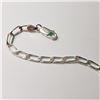 Image 2 : Silver Bracelet (~Size 0) (~length 8.5 inches) (~weight 4.48g), Suggested Retail Value $140