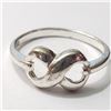 Image 1 : Silver Ring (~Size 9)(Ring is resizable for $40) (~length 0 inches), Suggested Retail Value $80