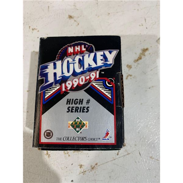 NHL Hockey 1990-1991 High # Series Hockey Trading Cards