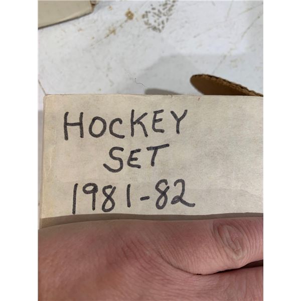 1981-1982 Hockey Trading Card Set