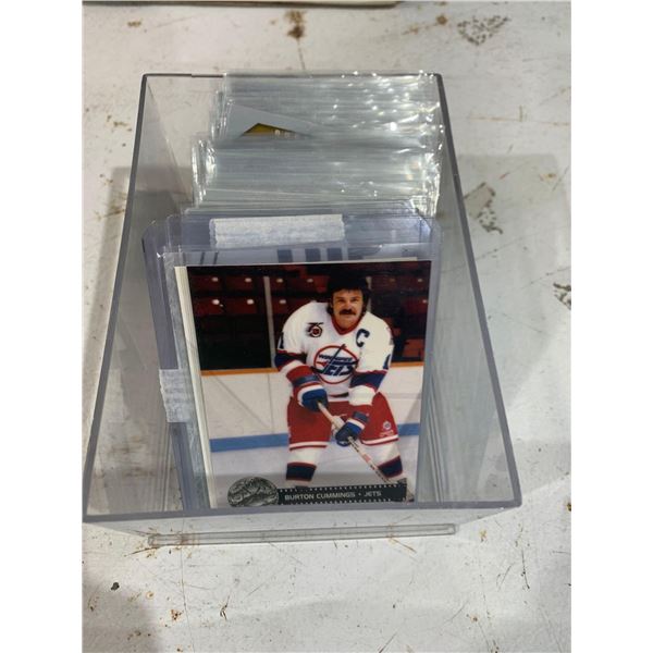 Box Lot Of Assorted Hockey Trading Cards