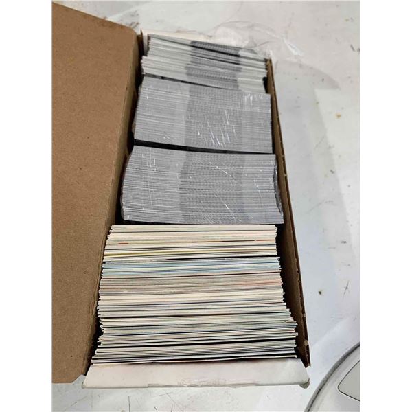 Box Lot Of Assorted Hockey Trading Cards