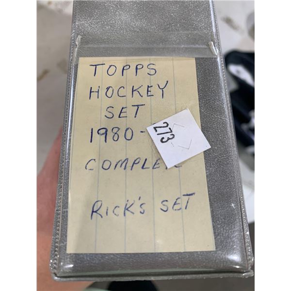 Topps Hockey Set Trading Cards