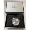 Image 1 : NEW Bulova Model 96B120 Mens Leather Strap Wrist Watch with box and manual