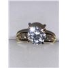 Image 3 : Ladies 1.0 Carat Brilliant Cut Solitaire engagement ring with bezel set stones in band size 7