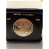 Image 3 : CANADA 1871-1971 BRITISH COLUMBIA $1.00 Coin with case