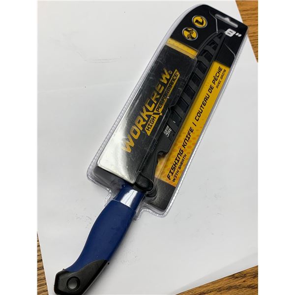 NEW Work Crew 8 inch Fillet Knife