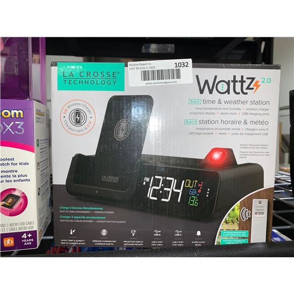Wattz Time & Weather Station