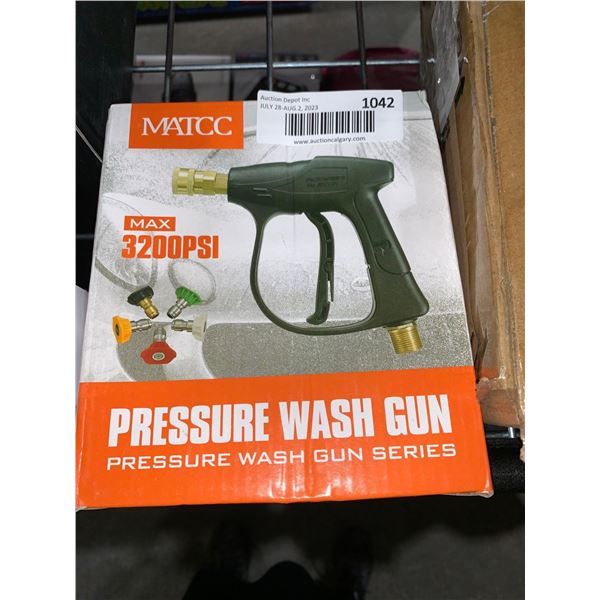 Matcc Pressure Wash Gun