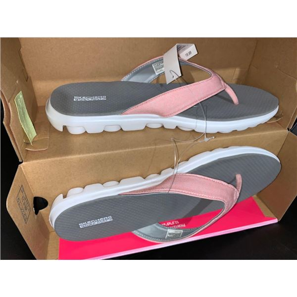 Sketchers Ladies Light Pink Slides Size 11