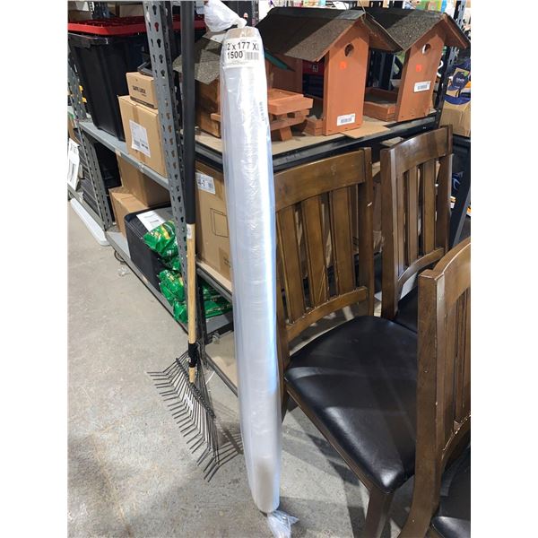 102" W x 177' L XL Plastic Sheeting Roll