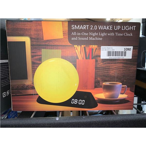 Smart 2.0 Wake Up Light Time Clock and Sound Machine