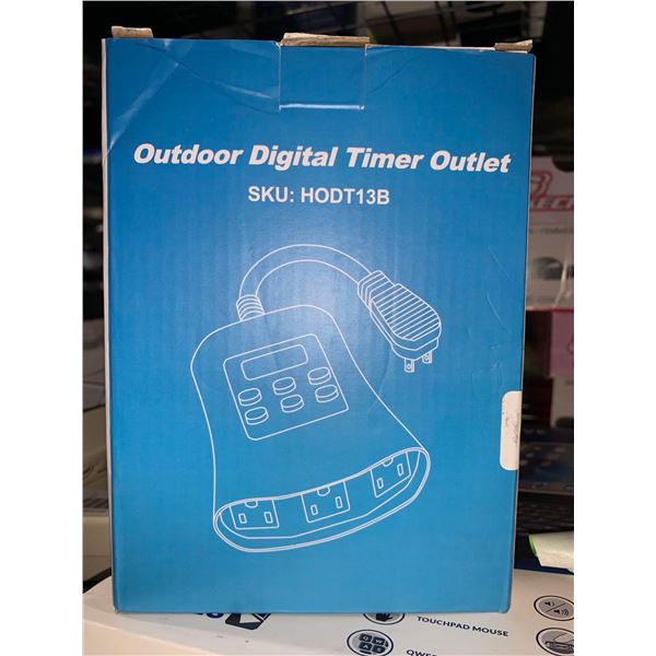 Outdoor Digital Timer Outlet