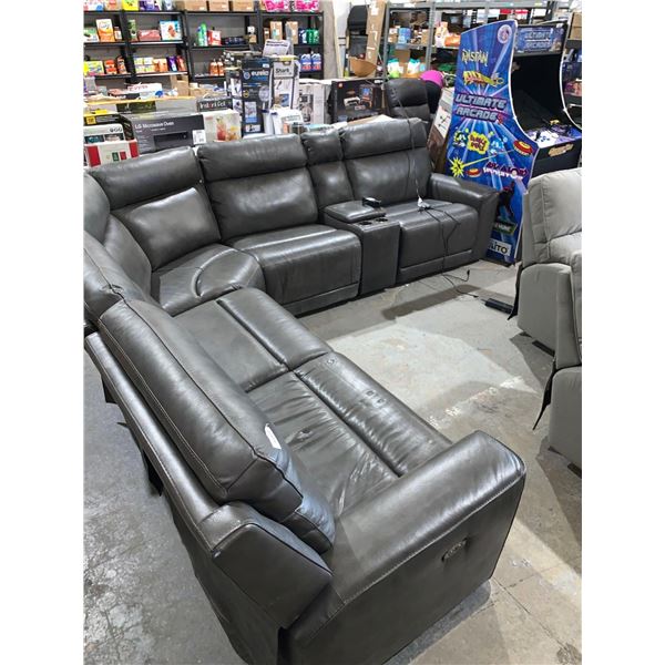 Multi Seat Power Recliner Sectional NO cords