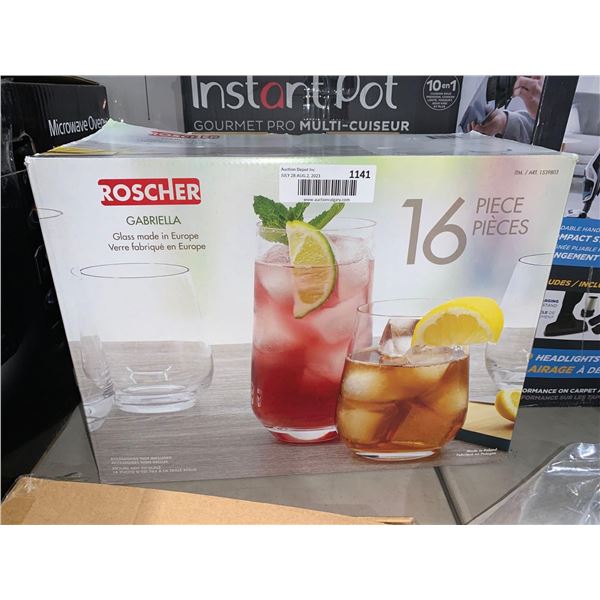 Roscher 16 Pieces Gabriella Glasswear Set