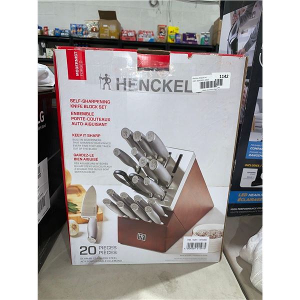 Henckel Self Sharpening Knife Block Set