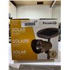 Image 3 : Paradise Solar Floodlight White LED Oiled Bronze