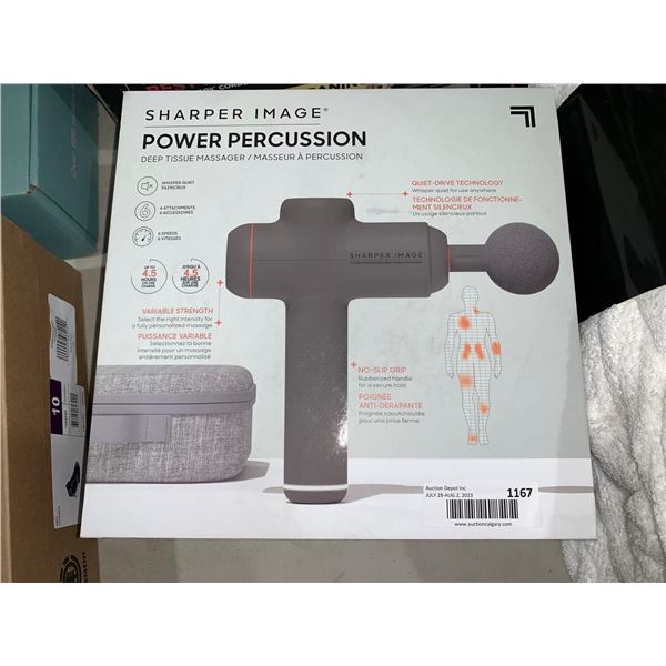 Sharper Image Power Percussion Deep Tissue Massager