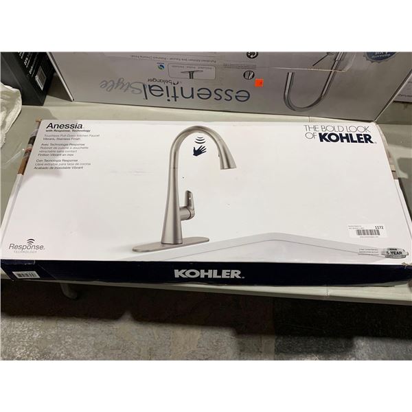 Kohler Anessia Pull Down Kitchen Faucet Vibrant Stainless Finish