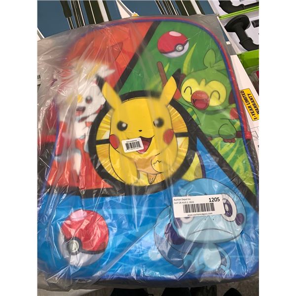 Pokemon Pikachu Characters Kids 16" Backpack Set