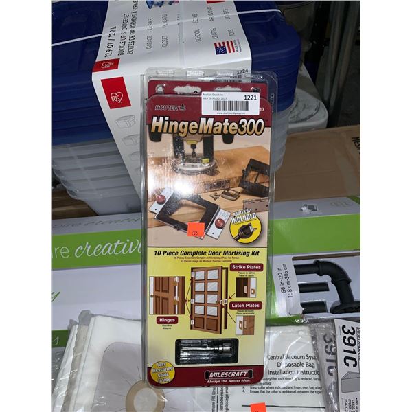 Router Hinge Mate300 10 piece Complete Door Mortising Kit