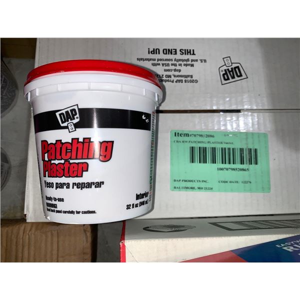 Dap Patching Plaster Lot of 6 x 946ml