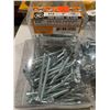 Image 3 : Zinc Plated Wood Screws 3" #14 diameter  5/32" 100pcs Lot of 3