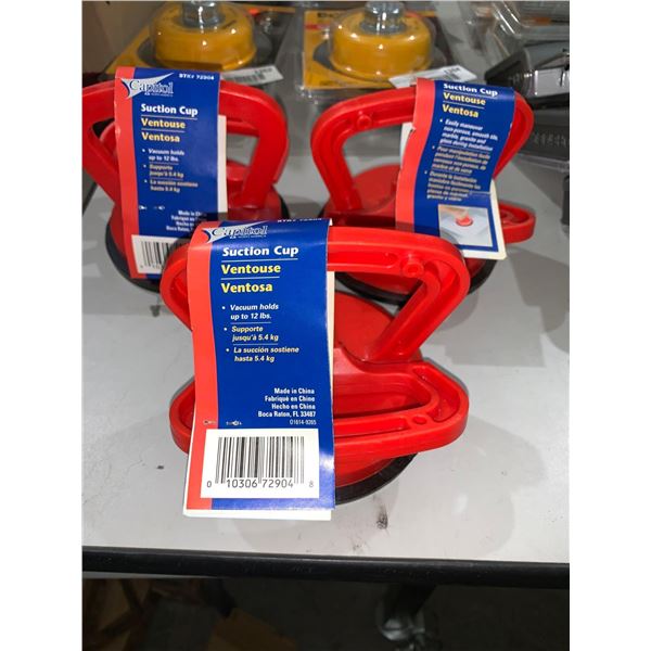 Capitol Suction Cup Lot of 3