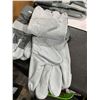 Image 4 : Lot of 3 - Horizon Men's Leather Work Gloves - Size XL
