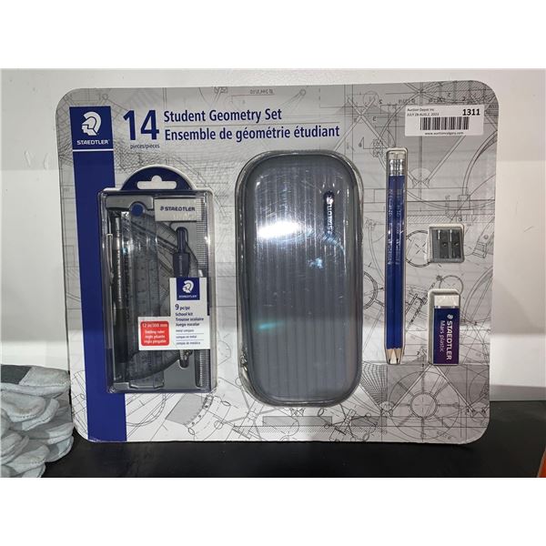Staedtler 14 pc Student Geometry Set