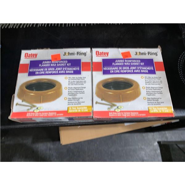 Oatey Johni-Ring Replacement Jumbo Toilet Wax Gasket Kit