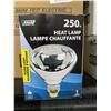 Image 2 : Feit Electric Heat Lamp Bulbs 250W - Lot of 12