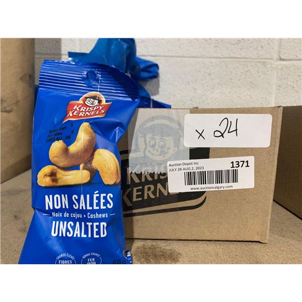 Krispy Kernels Unsalted Peanuts 24x60g