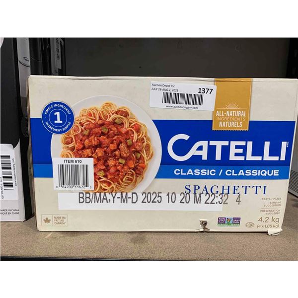 Catelli Classic Spaghetti Noodles 4.2Kg