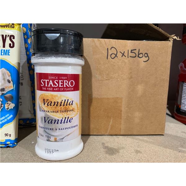 Stasero Vanilla Shakable Topping 12x156g