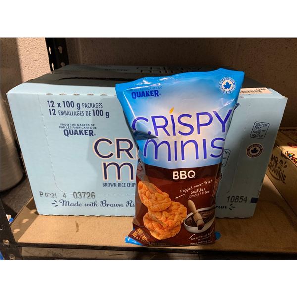 Crispy Minis BBQ Snacks 12x100g