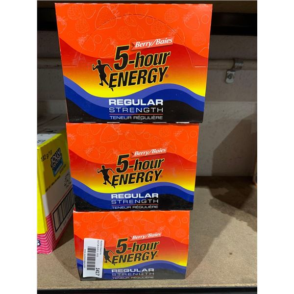 5 Hour Energy Regular Strength-Berry 3x(12 x 57ml)