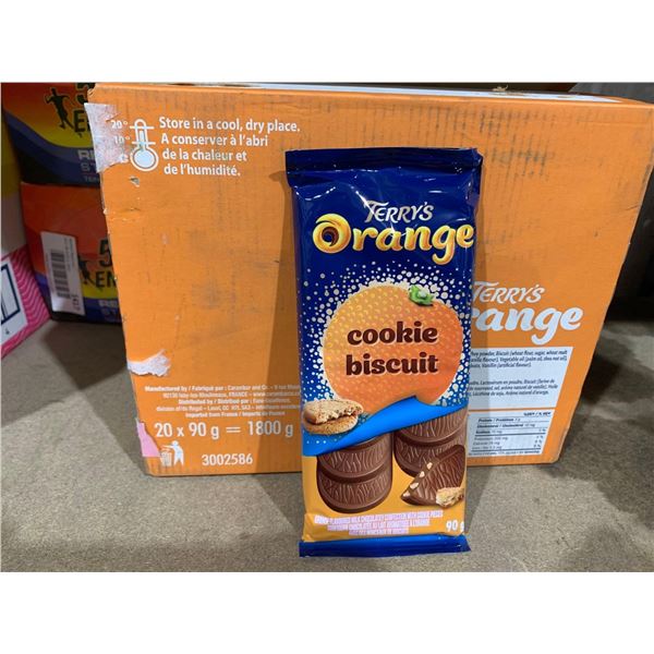 Terry's Orange Cookie Biscuits (20 x 90g)