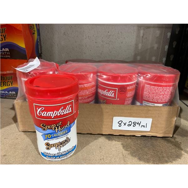 Campbell's Chicken with Mini Pastas Soup to Go  8x284ml