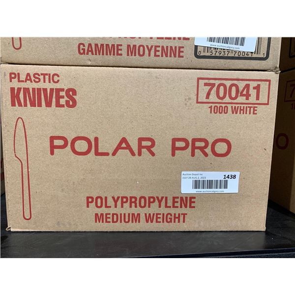 Polar Pro-Plastic Knives 1000 count