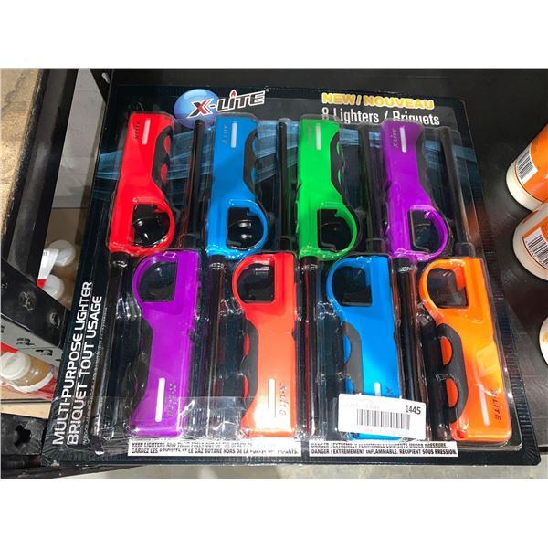 X-Lite Multi Purpose Lighters 8 Pcs