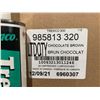 Image 2 : Tremco 830 Thermoplastic Elastomeric Glass and Siding Sealer - Brun Chocolate 20x300ml