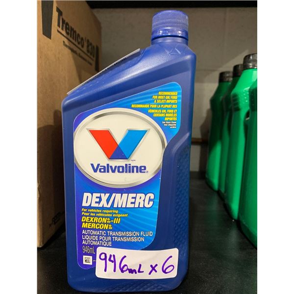 Valvoline Dex/Merc Autiomatic Transmission Fluid 6x946ml