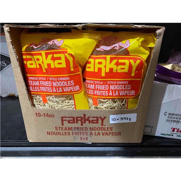 Farkay Steamed Fried Noodles 10x14oz