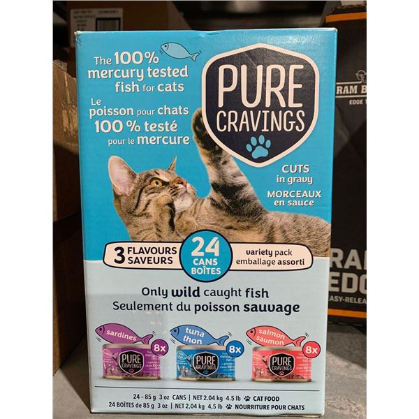 Pure Cravings Assorted Flavor Wet Cat Food - 24x85g