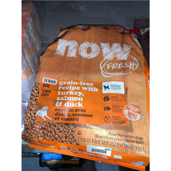 Now Fresh Grain Free Turkey & Salmon Dog Kibble 22Lbs