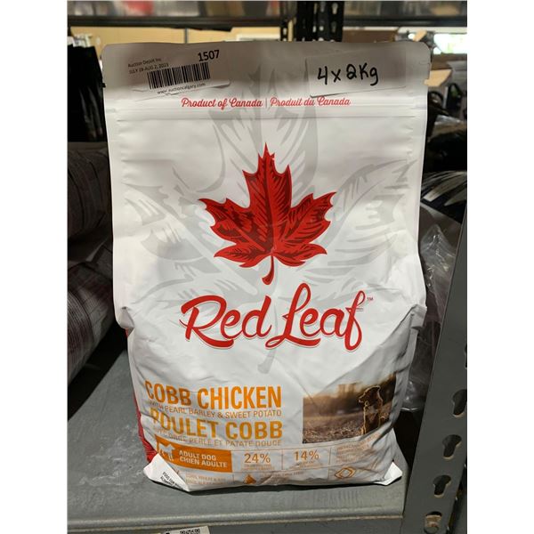 Red Leaf Large Breed Dog Kibble 4x2Kg