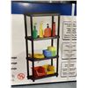 Image 2 : Organize it Resin Shelving Unit 12.25x24.25x52"